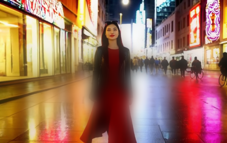 Frame 4: largest blur region
